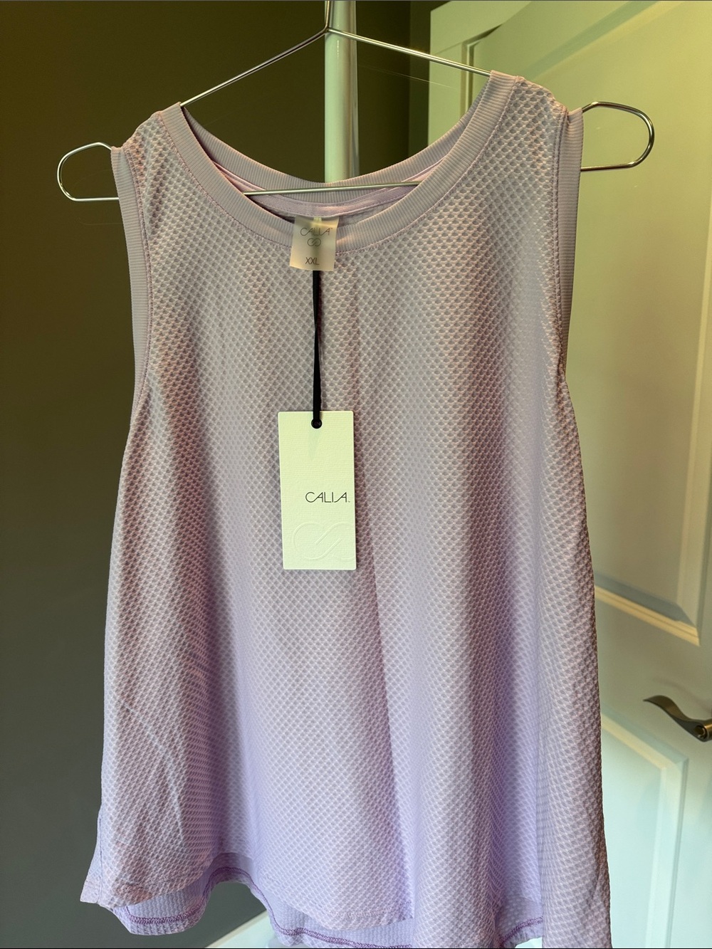 NWT Calia Sleeveless Lavender Tank Top